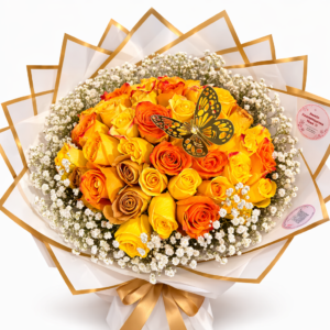 Bouquet 50 Flores amarillas