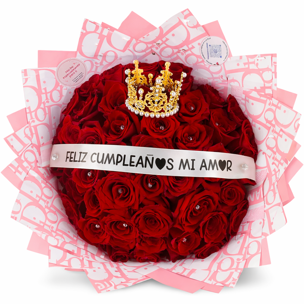 50 Flores Bouquet Reyna
