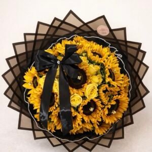 Bouquet Girasoles Sol Dorado